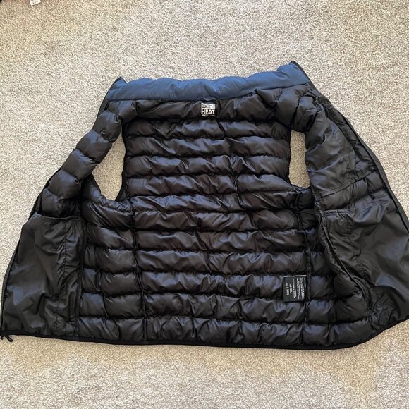 32 Degrees Heat Minimalist Outdoor Navy Blue Puffer Vest Mens M - Picture 3 of 5